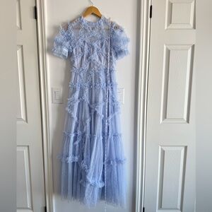 Elegant Blue Kids Dress